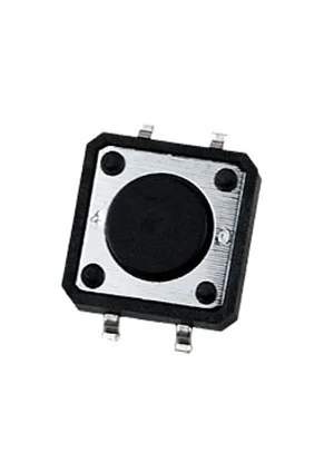 Switronic 1243SHIM-160G-G, кнопка тактовая 12х12 SMD h=4.3мм