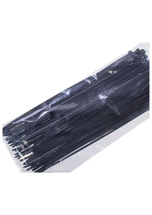 Fortisflex КСС 4*300 (ч), стяжка кабельная черная с УФ защитой (100 шт)