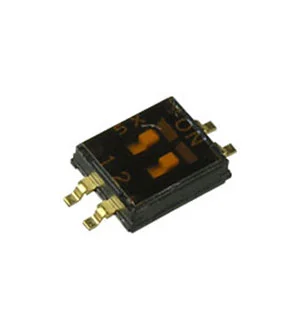 DIPTRONICS DHN-02-T-V, DIP переключатель 2 поз. SMD 1.27мм (NHDS-2)