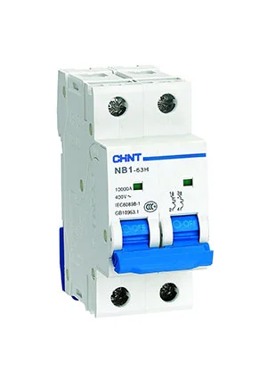 CHINT 179835, Авт. выкл. NB1-63H 2P 6A 10кА х-ка C