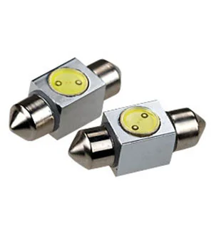 Hixem T10*31MM 1W, светодиодная автомобильная лампа 12В T10, белая
