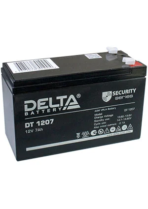 Delta Battery DT 1207, аккумулятор 12В 7Ач 151х65