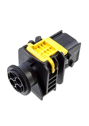 LHE 128000411351, корпус вилки MCP2.8 4 контакта HDSCS IP67 аналог 1-1703818-1