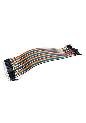 Китай Jumper Wire M-M, перемычки для п/п папа-папа 40шт длина 20см