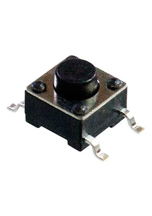 Gangyuan KAN0641-0501B0201-42, кнопка тактовая SMD H: 5.0mm,  160gf operating force, 200  000 функциональный