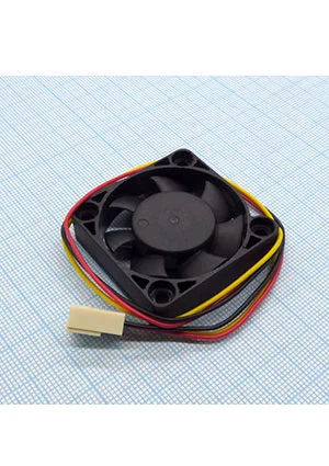 EVERCOOL EC4010H12BA, Вентилятор 12В, 40х40х10мм , подш. качения, 5500 об/мин, pin
