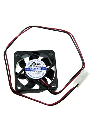 JAMICON KF0410S1H-R, вентилятор 12В 40х40х10мм подшипник скольжения