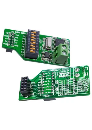Microchip ME-CAN2 BOARD, Дочерняя плата для расширения круга решаемых задач