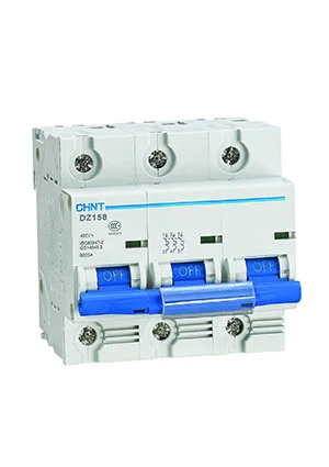 CHINT 158093, Авт. выкл. DZ158-125H 3P 100A 10kA х-ка (8-12In)