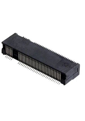 TE Connectivity 1-2199230-6, разъем M.2 шаг 0.5мм, высота 4.2мм, ключ M позолота