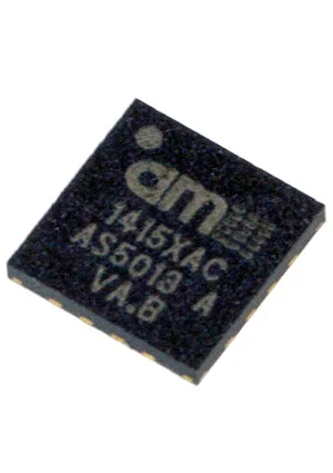AMS OSRAM AS5013-IQFT-1000, X-Y координатный датчик Холла 2мм I2C QFN-16