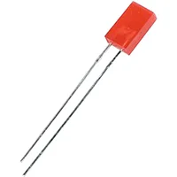 Kingbright L-513IDT, светодиод красный 2.5х5мм 5мКд