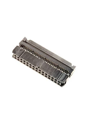 NXU IDC-30F, гнездо на шлейф шаг 2.54мм  (110-30TAK)