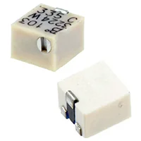 Bourns 3224W-1-501E, 500 Ом подстроечный резистор 11 оборотов