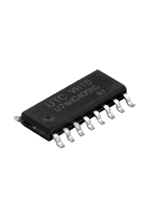 UTC U74HC4051G-S16-R, аналоговый мультиплексер 8 каналов SOP-16
