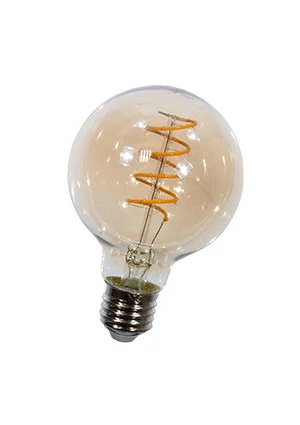 GE Lighting LED Fil Heliax Globe80 5.5W Dim 820 E27, лампа светодиодная, 5.5Вт, 2000K, E27