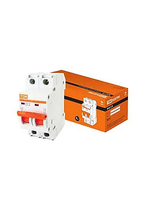 TDM Electric SQ0206-0149, Авт. выкл.ВА47-29 2Р  2А 4,5кА х-ка D