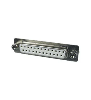NXU DPS-25FA, гнездо D-SUB на плату 25pin без фиксатора (101-25SCKYS ONE NUT)