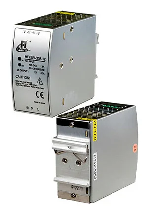 HENGFU HF75W-SDR-12, источник питания на DIN рейку 12B, 75Вт 45х101.2х90.2