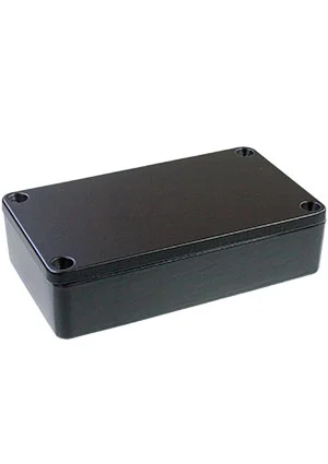 Gainta G106BK, корпус для РЭА 115x65x30мм алюминиевый черный IP65