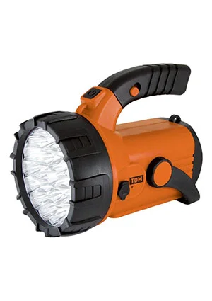 TDM Electric SQ0350-0037, Фонарь светодиодн. "Прожектор", 23+18 LED, поворотн. ручка и подставка, 28 лм/Вт, 3*D,