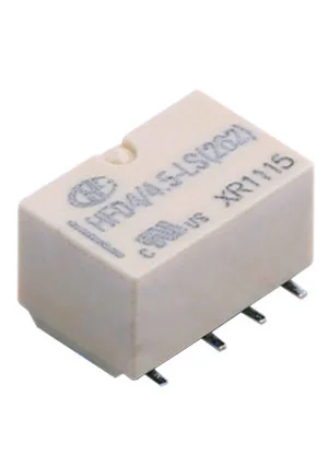HONGFA HFD4/4.5-LSR, Миниатюрное сигнальное реле, 4,5VDC, 124V 0.3A, SMT, =1462037-9