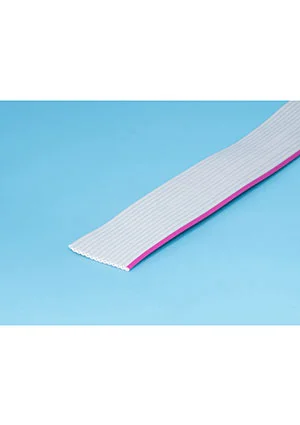 NXU FRC-14-30, кабель плоский шлейф шаг 1.27мм 14 жил 7х0.127мм цвет серый