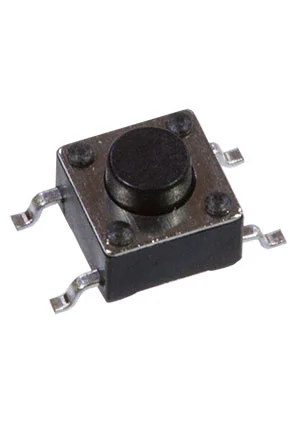 Gangyuan KAN0641-0501B010-42, кнопка тактовая SMD 6х6 h=5мм (=4-1437565-1)