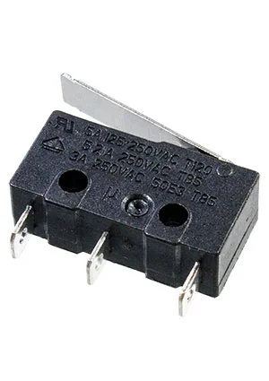 KLS L-KLS7-KW4-3Z-B122123L13, микропереключатель с лапкой 125В 5A (аналог для SM5-02N-38G-G)