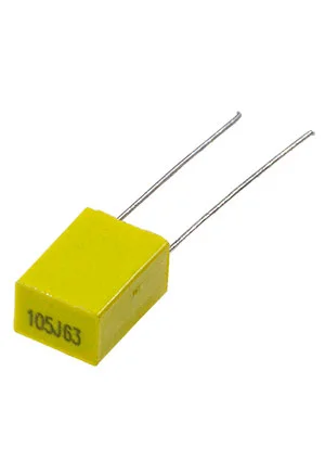 JEC JMEB105J0063DH0520, Конденсатор плёночный 1мкФ 10% 63Vdc P=5мм 5*10*7.2 =B32529C0105K