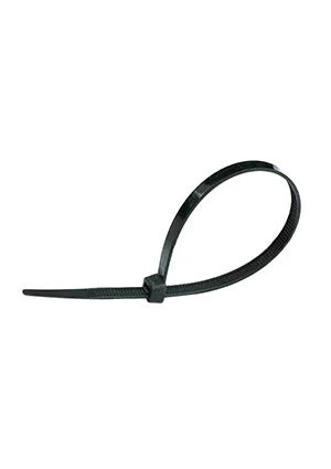 Fortisflex КСС 3*120 (ч) (100шт.) (ALT-120S-B), Стяжка кабельная неразъемная 2.5х120мм черная