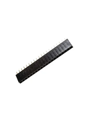 CONNFLY DS1023-1x20S21, гнездо на плату 2.54мм 1х20 прямое PBS-20