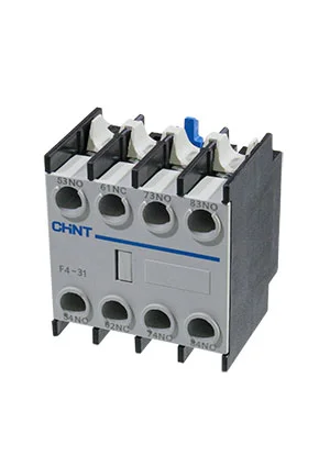 CHINT 257025, Приставка доп.контакты F4-31 к контактору NC1 и NC2