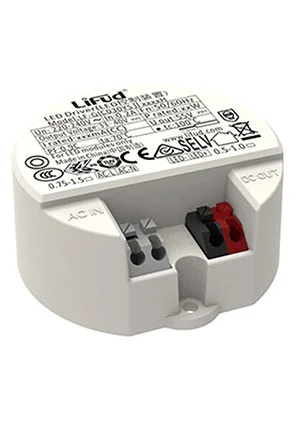 Lifud LF-GIC040YSII0900H, LED драйвер, 40Вт, вх 200-264VAC, вых 900мА 33-40VDC, изолир, пластик. 70С