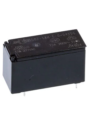Song Chuan 507-1AH-F-C 24VDC (845H-1A-C 24VDC), Реле 1 замык. 24VDC, 12A/240V SPST-NO