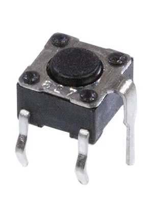 Gangyuan KAN0621-0431B010, кнопка тактовая 6х6 h=4.3мм (=0643GHIM-130G-G)