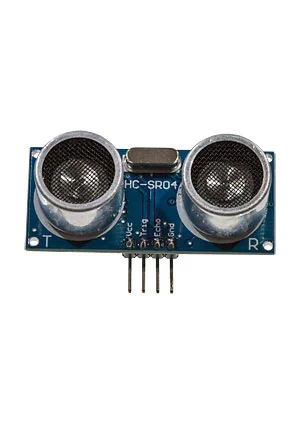 TZT HC-SR04, УЗ датчик расстояния + 7-и сегментный индикатор до 4м 5В USB на плате 35х25х45мм