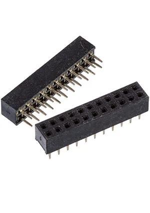 KLS PBD2-22, гнездо на плату шаг 2.0мм 2x11 прям (L-KLS1-208B-4.3-2-22-S)