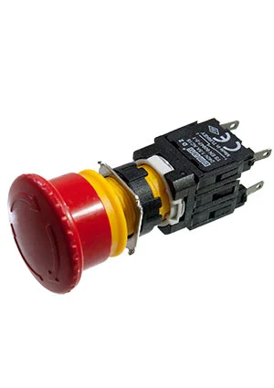 EMAS D102YE30K, Кнопка нажимная аварийная (1Н0+1НЗ)