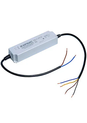 Ирбис А220Т070С085М15, AC/DC LED-драйвер, 59.5Вт, выход 85В, 0.7А, вход 220В, -40+50