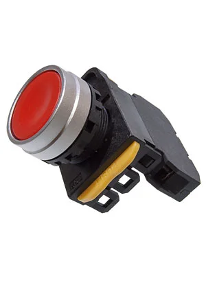 DECA A204B-M1E10R, кнопка красная 250В 5А