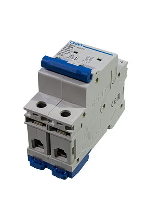 CHINT 182717, Авт. выкл. NB1-63DC 2P 6A 6кА х-ка C 500В DC