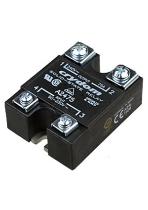 Crydom A2475, реле твердотельное 280VAC/75A, 90-280VAC In, Zero Cross