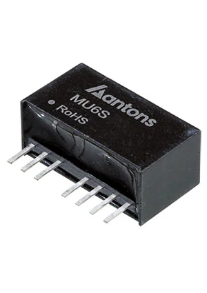 ANTONS POWER MU6S-2409, DC/DC Regulated URB2409S-6WR3 = URB2409S-6WR3