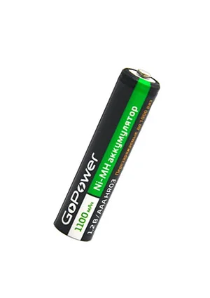 GoPower HR03 AAA BL2 NI-MH 1100мАч, Аккумулятор бытовой