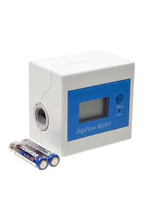 Cashtec LFS-030PDS0-LF80, измеритель расхода воды (пива) 1,5-4л/мин дисплей 3/8"M