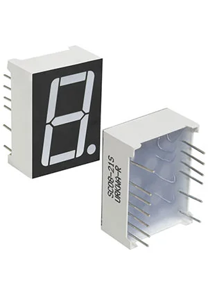 RUICHI SC08-21SURKWA-R, Цифровой индикатор RUICHI SC08-21SURKWA-R, красный