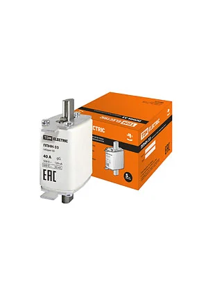 TDM electric ППН-33-40А, вставка плавкая габарит 00 40А SQ0713-0004