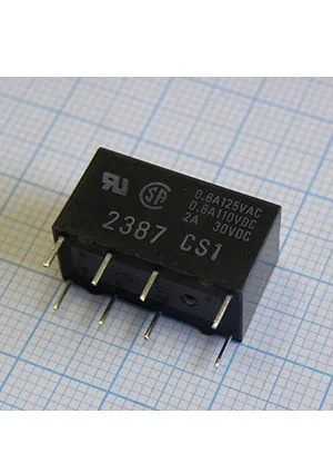 OMRON G5V-2-24DC, реле 24VDC 2A DPDT 20.5*10.1*11.5мм
