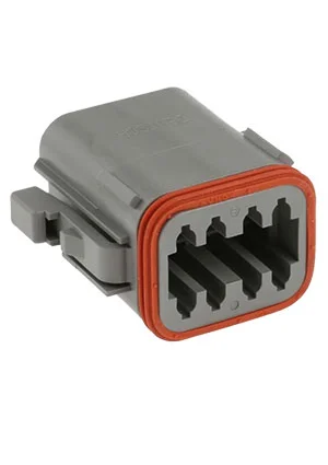 KinKong DT06-08SA-001, DT06-08SA 8-ми контактный влагозащитный разъем = DEUTSCH/TE  DT06-08SA
